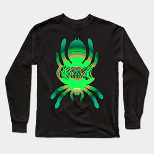 Tarantula Silhouette V147 (Radial) Long Sleeve T-Shirt